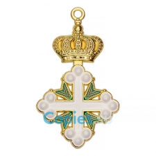 8. Знак ордена Святого Маврикия и Лазаря (Италия), муляж
