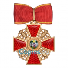 Знак Ордена Святой Анны II степени, копия LUX