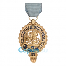 Медальон Ордена Подвязки малый, Копия LUX