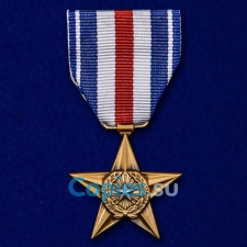 Медаль Серебряная звезда США.  Муляж