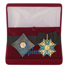 Знак и звезда ордена Pour le Merite в подарочном футляре. Муляжи