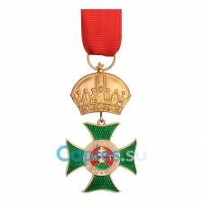 Знак Ордена святого Стефана. Венгрия.  Копия LUX