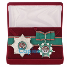 Знак и звезда ордена Османие в подарочном футляре. Османская империя