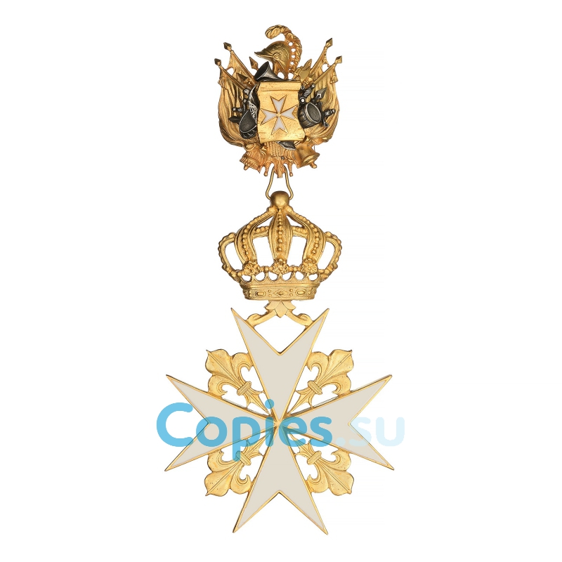 Мальтийский крест Командорский большой, копия LUX
