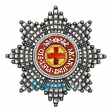 Звезда ордена Святой Анны со стразами, копия